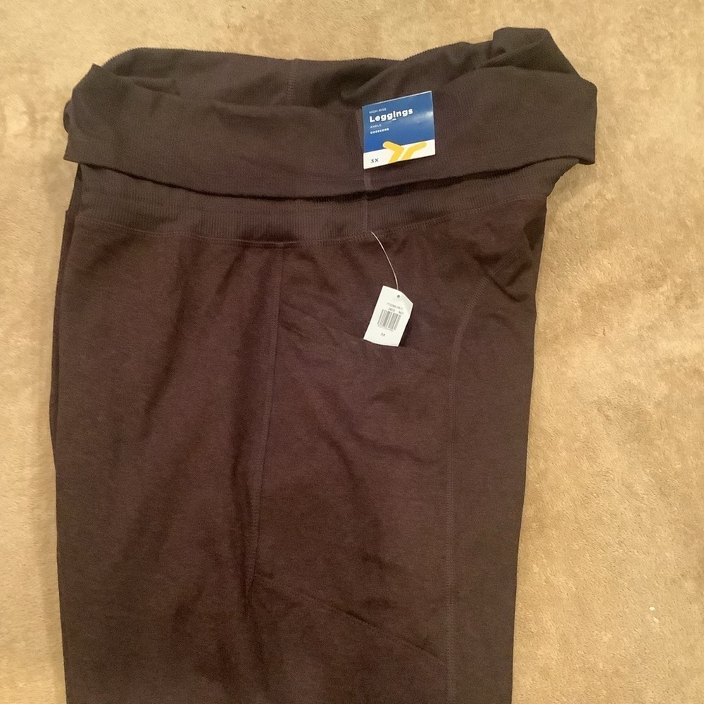 Old Navy Plum Wine High-Waisted CozeCore Side-Pocket Jogger Leggings 4LM12.5 - Picture 5 of 8